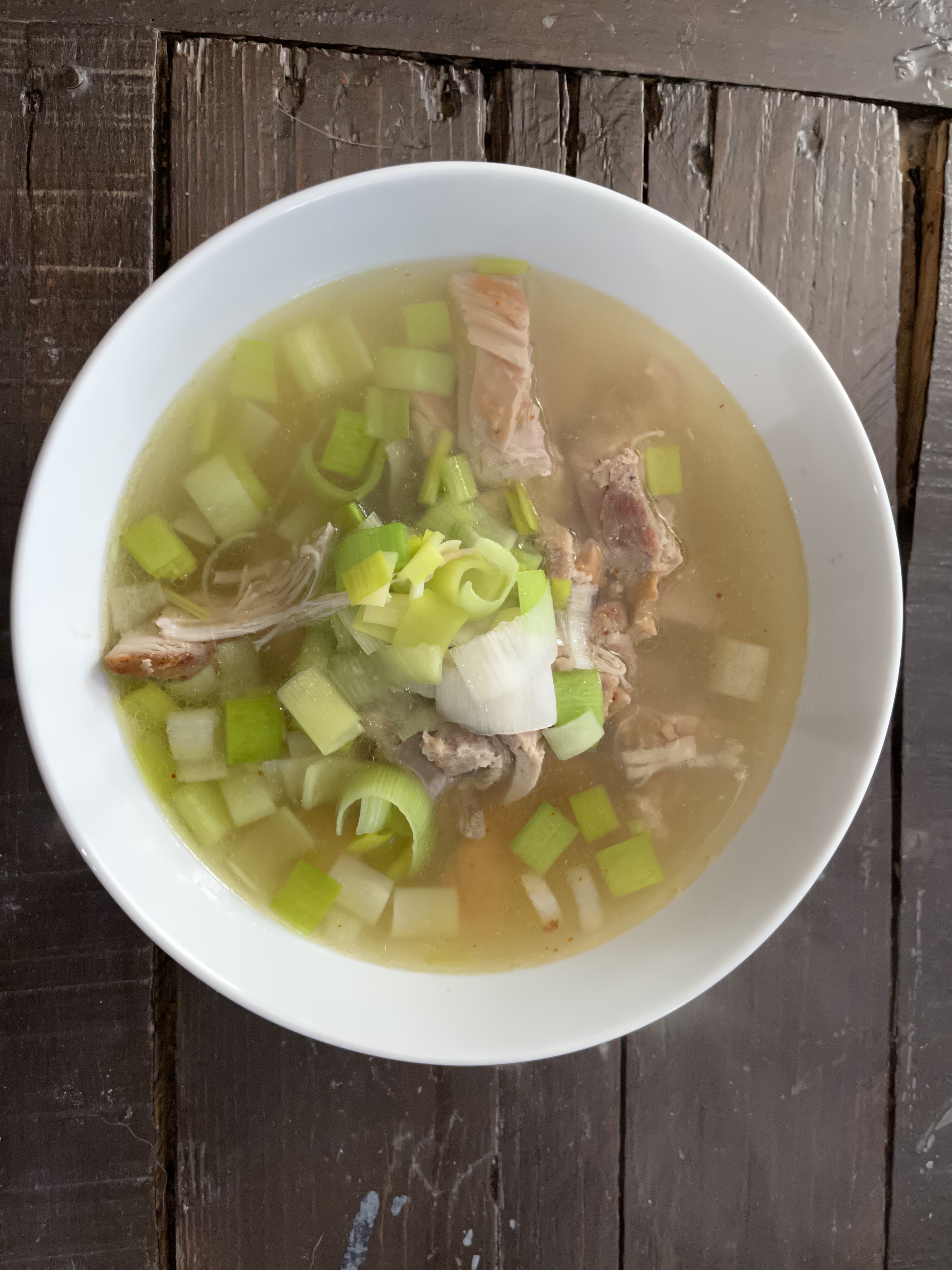 Miso Ginger Chicken Soup photo