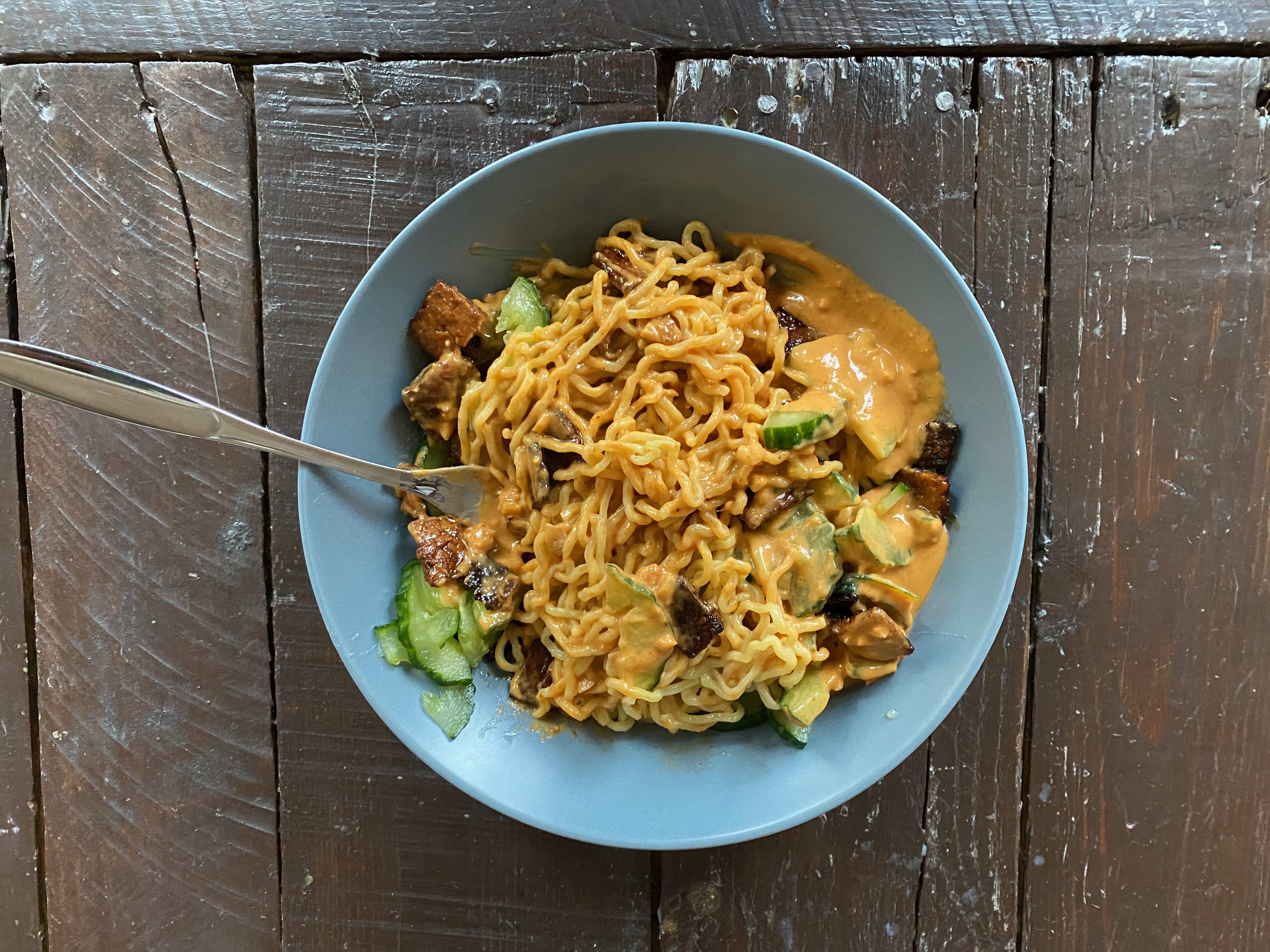 Tempeh Peanut Noodles photo